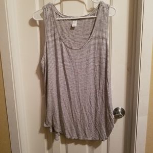 Old navy luxe striped tank